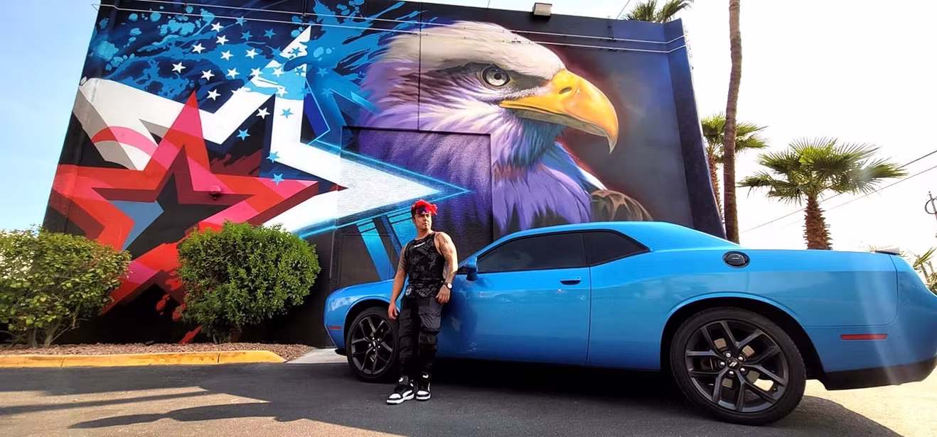 Patriotic Mural · 2 of 3