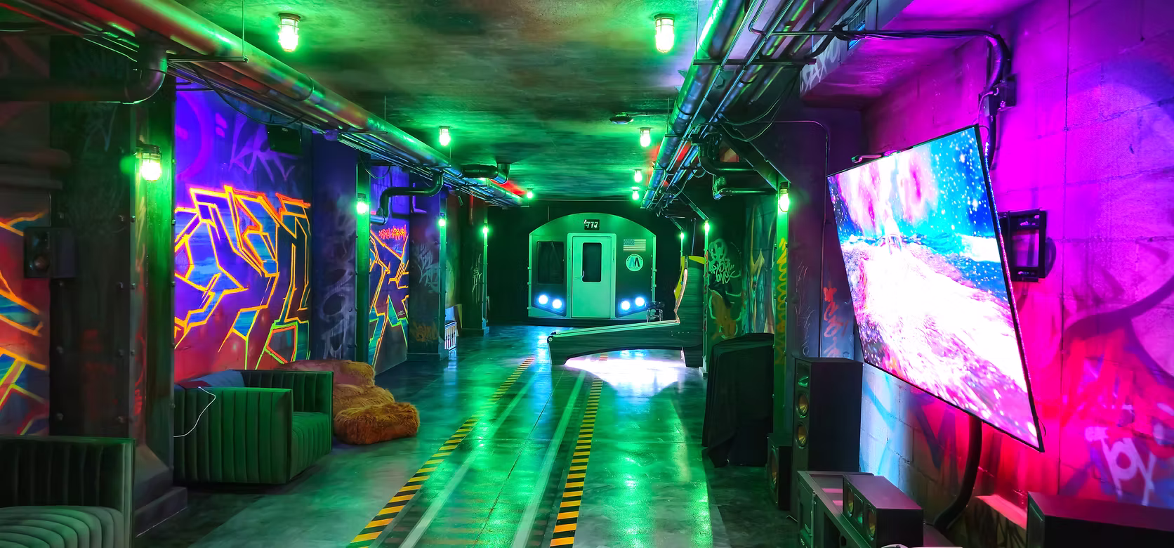 SUBWAY MAN CAVE