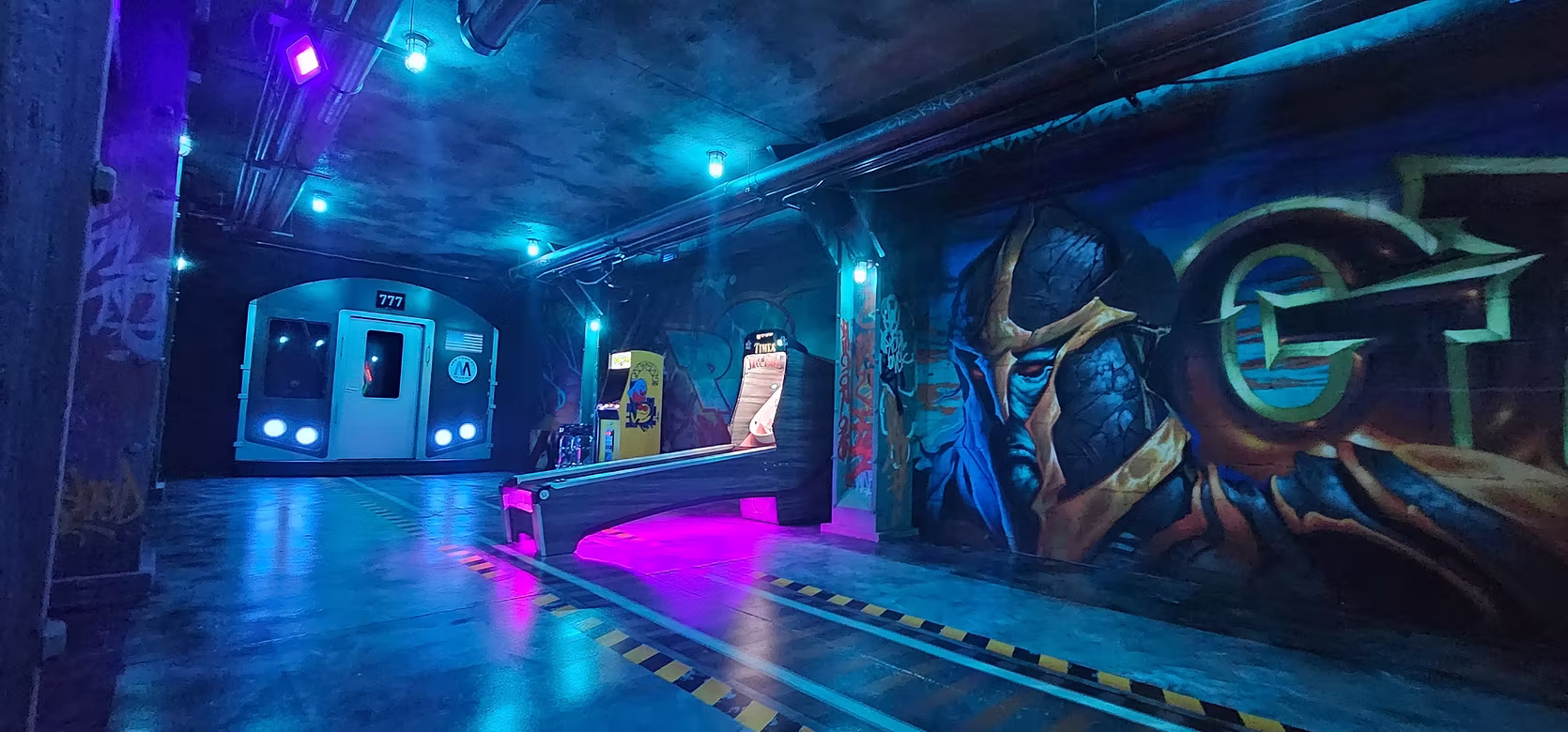 SUBWAY MAN CAVE