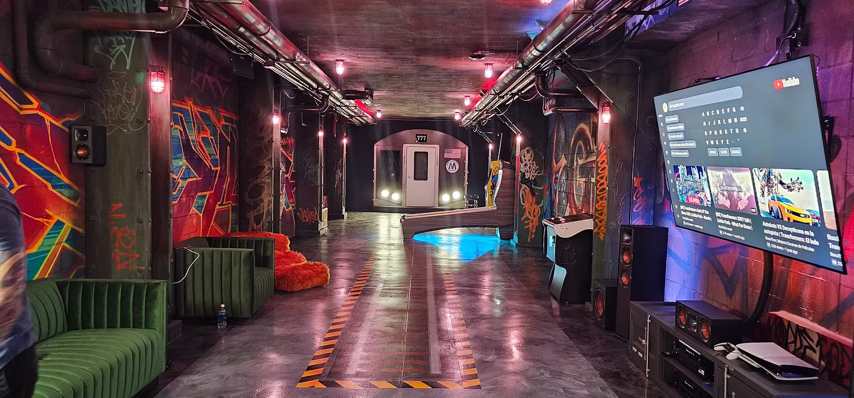 SUBWAY MAN CAVE