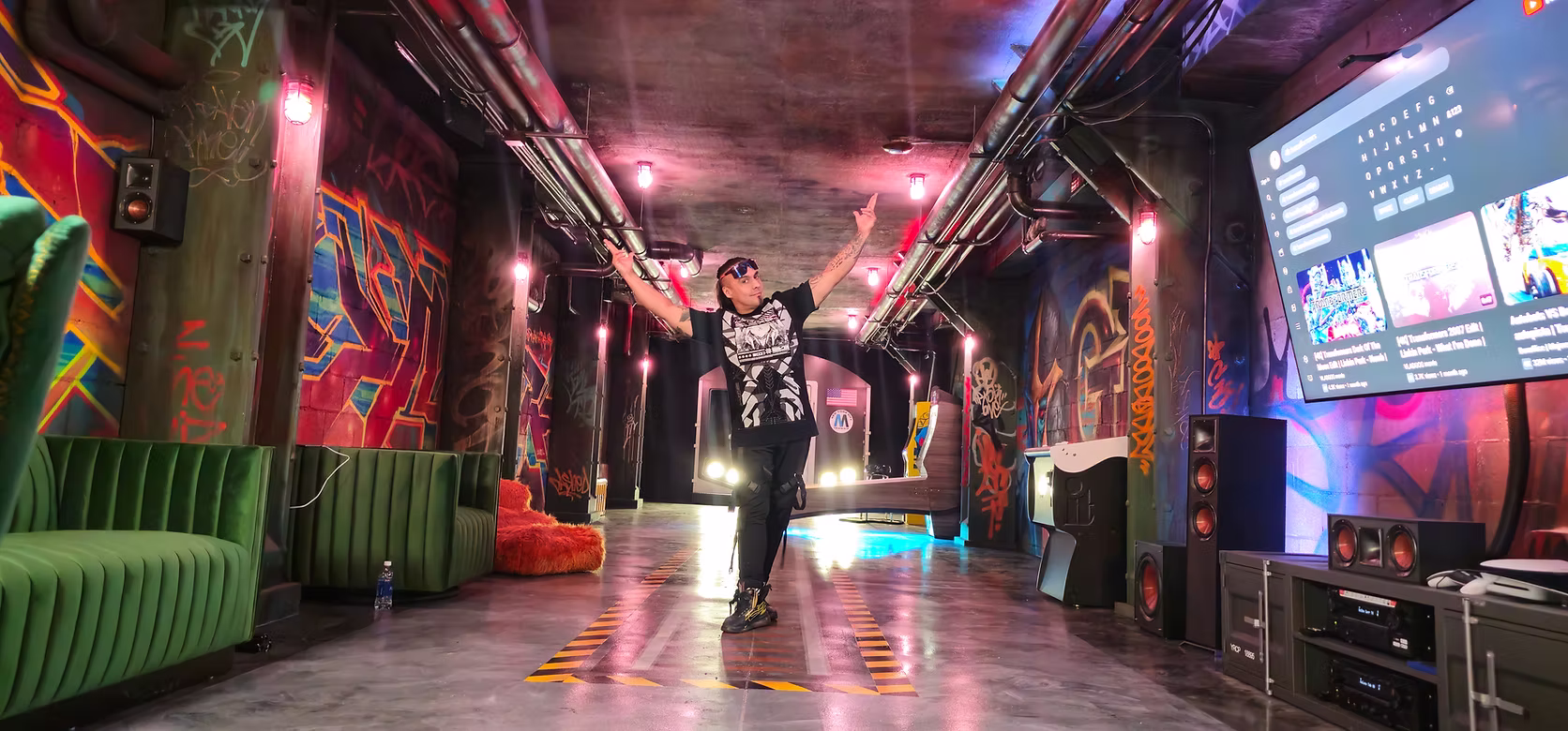 SUBWAY MAN CAVE