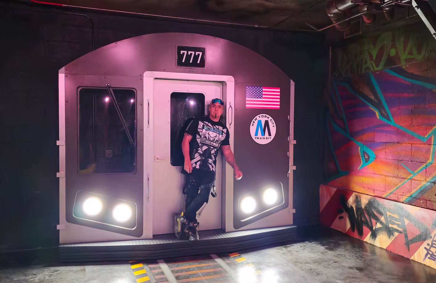 SUBWAY MAN CAVE